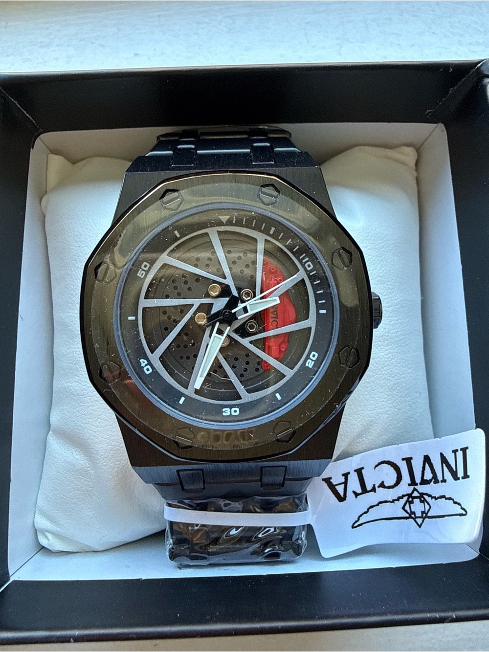 Invicta Speedway Rim Men's Watch - 42mm, Black - Picture 2 of 3